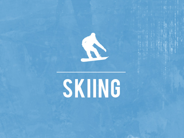 skiing